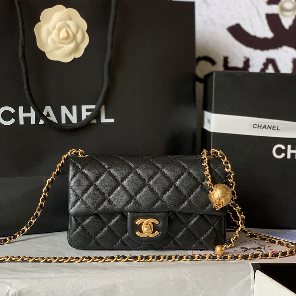 Chanel Pearl Crush Mini Rectangular Flap